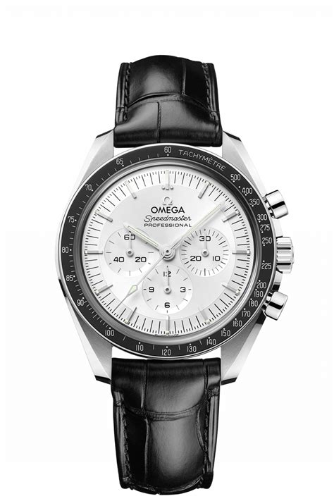 omega white speedmaster moonwatch|omega speedmaster white dial 42mm.